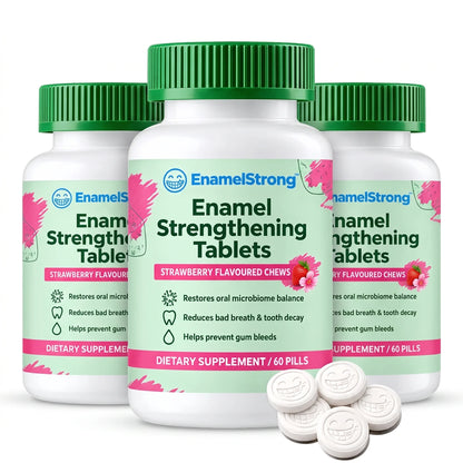 Strengthen Weak Enamel Tablets - EnamelStrong™