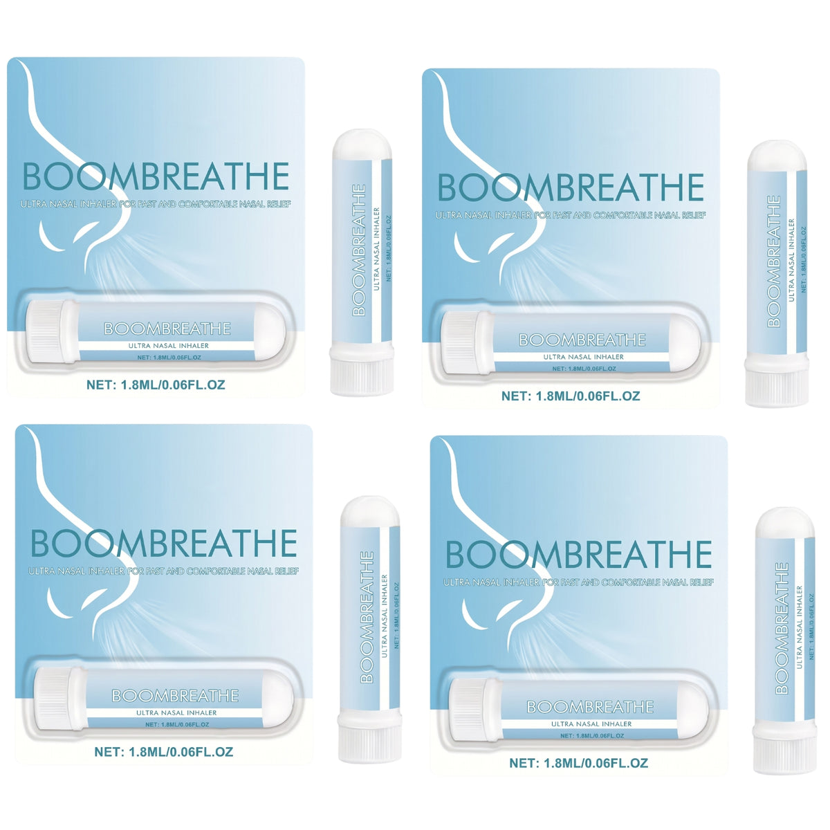 BoomBreathe Nightly Nasal Inhaler